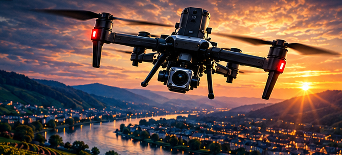 Drohne im technischen Einsatz